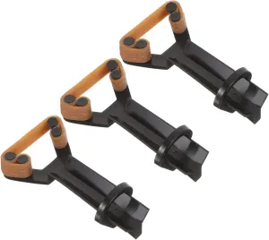 Milisten 3pcs Pool Tip Repair Tool Elastic Rubber Clamp for Billiard Tip Shaping for Pool Maintenance Fits