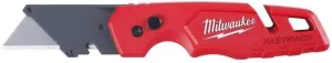Milwaukee 48-22-1901 Fastback Press and Flip Utility Knife with Belt Clip and Onboard Wire Stripping