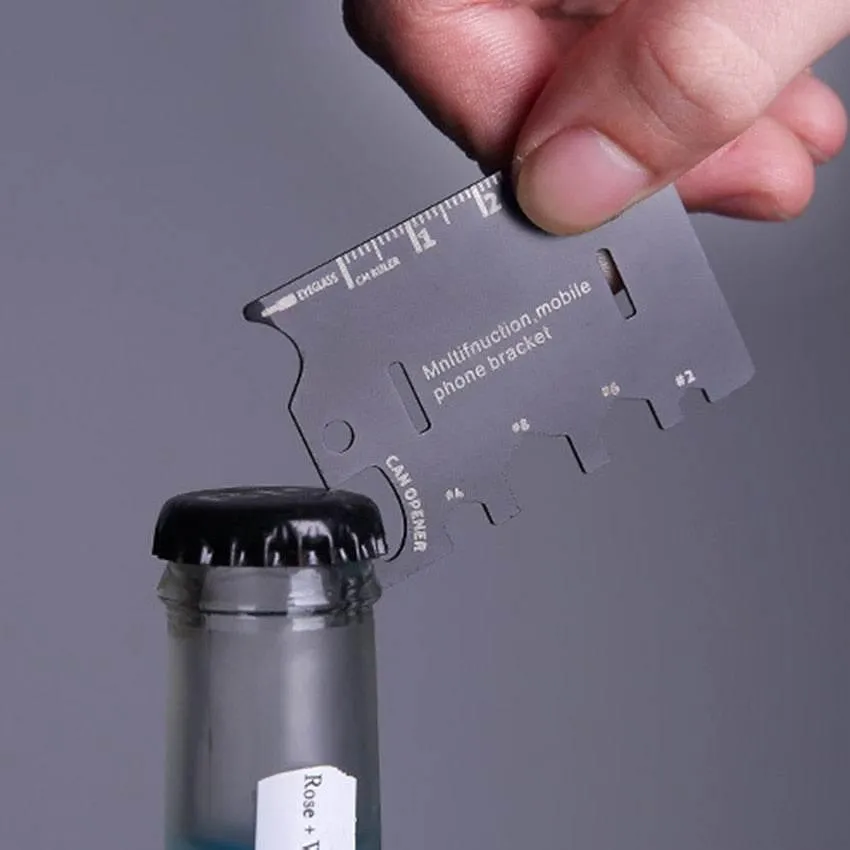 Mini Pocket Phone Holder - Compact Multi-Tool Stand