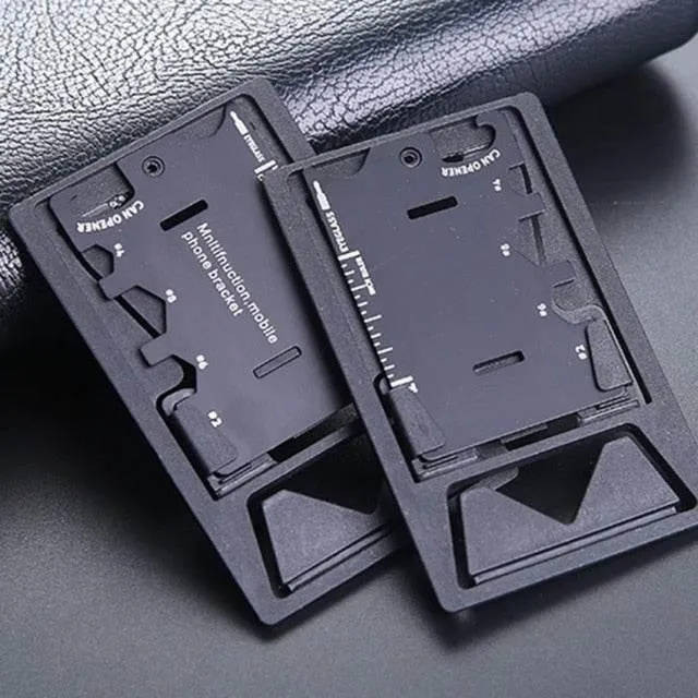 Mini Pocket Phone Holder - Compact Multi-Tool Stand