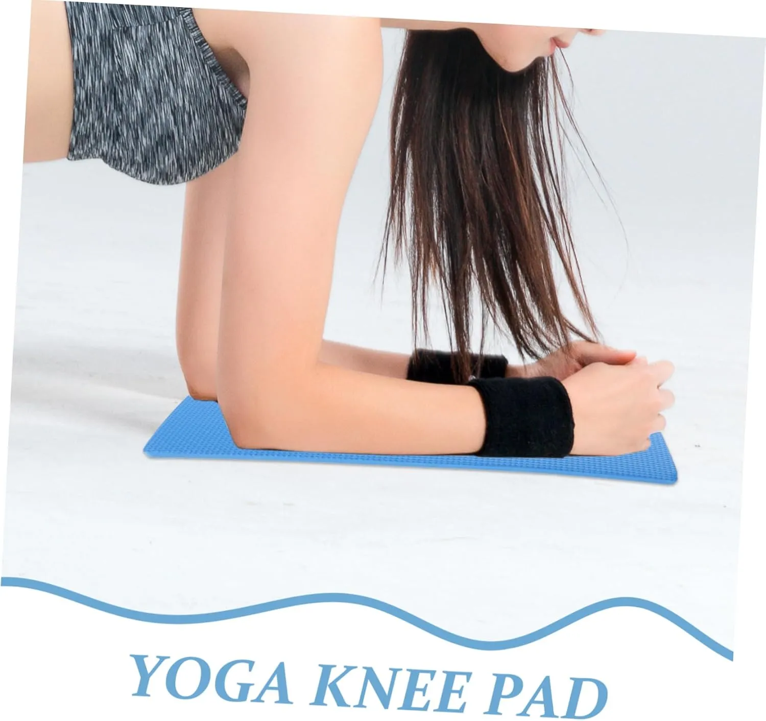 Mipcase Sets Yoga Pad Cushion Protective Kneeling Pad Non-Slip Yoga Mat Fitness Elbow Pillow for Kneeling Pcs