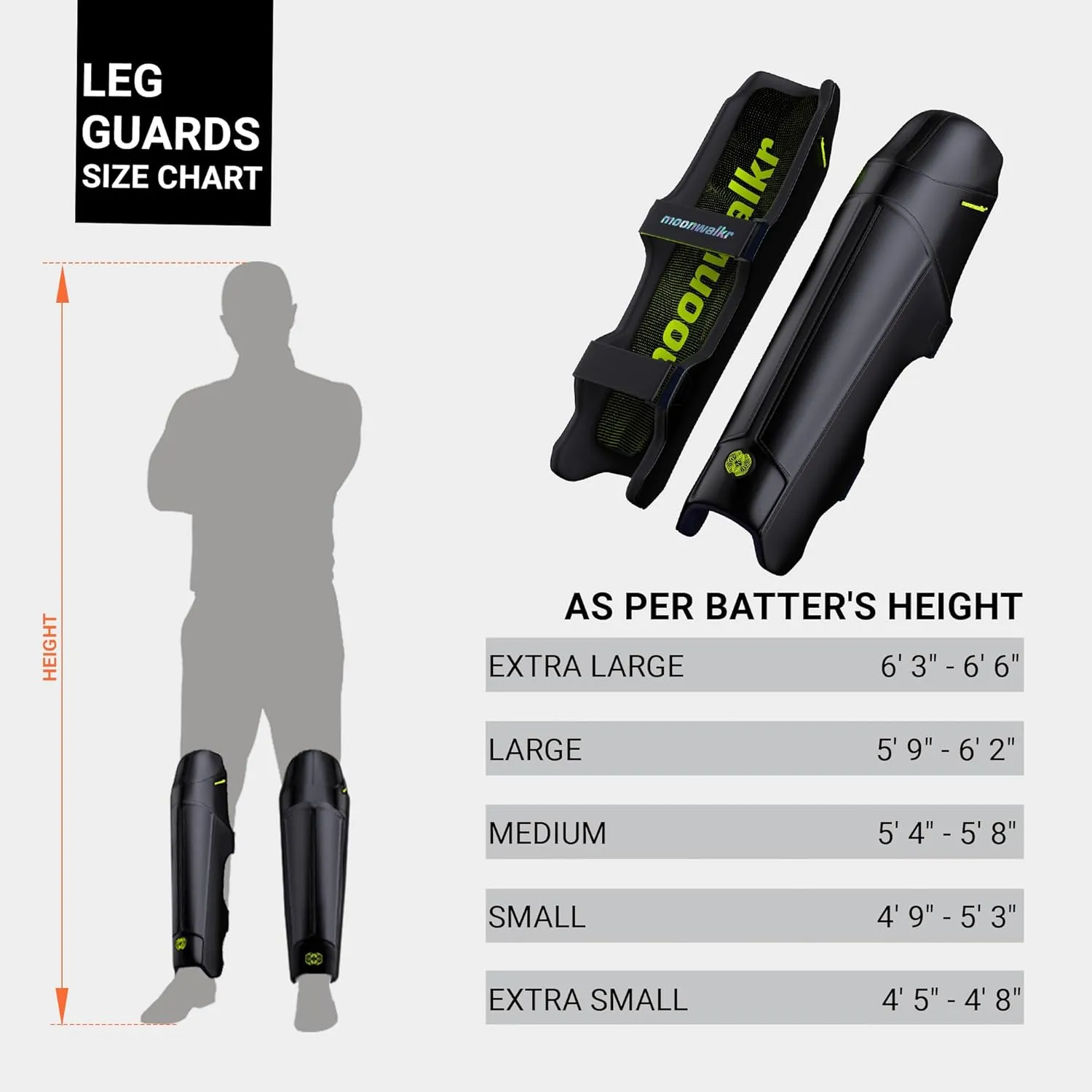 moonwalkr Leg Guard 2.0 Cricket Gear