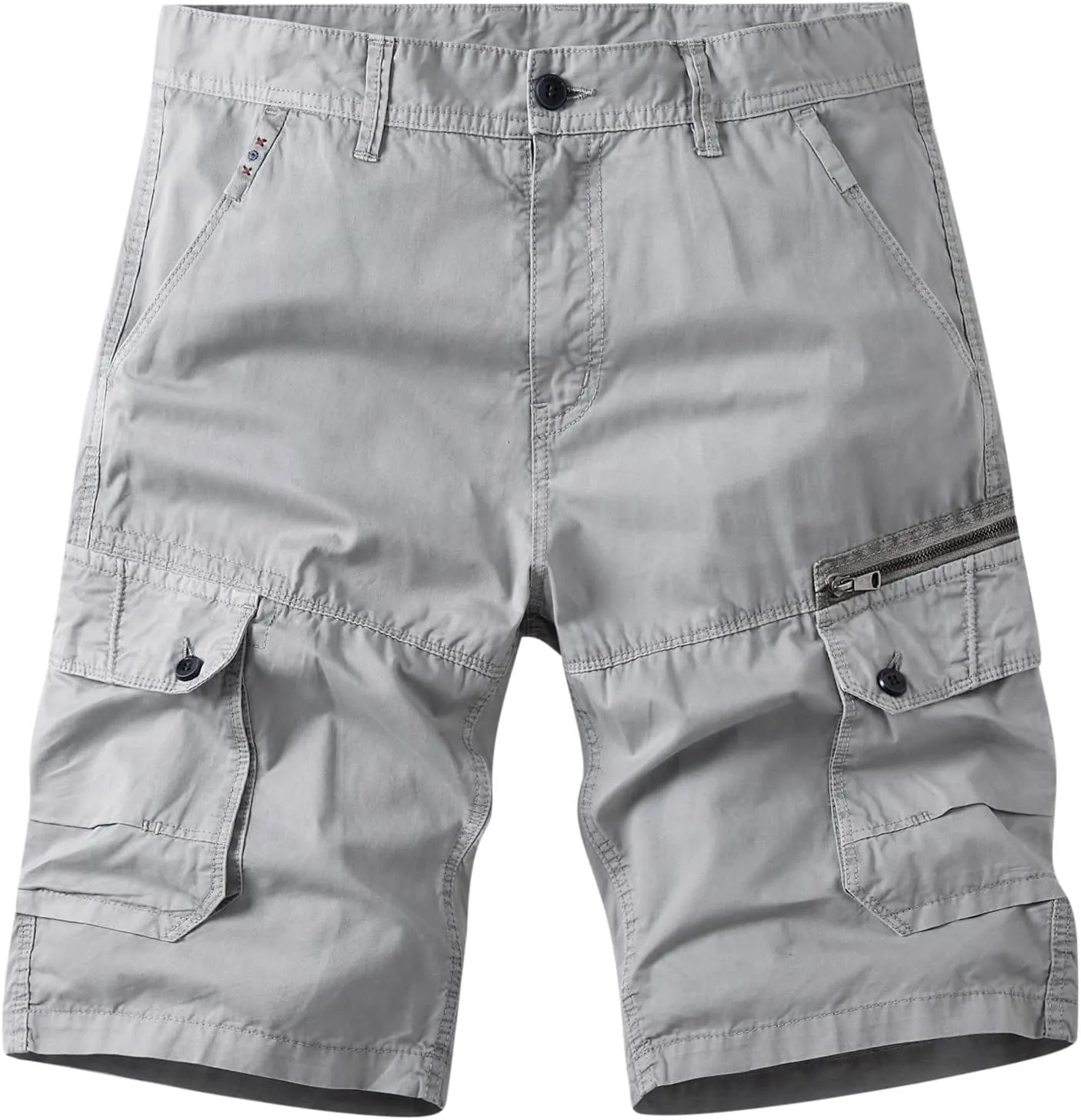 Muscularfit Big and Tall Cargo Shorts for Men 2024 Fashion Multi Pocket Summer Beach Shorts Casual Tooling Shorts Outdoor