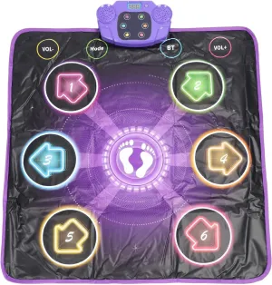 Music Dance Mat, Electronic Dance Pad, Music Dance Game Pad Suitable for Party and Outdoors