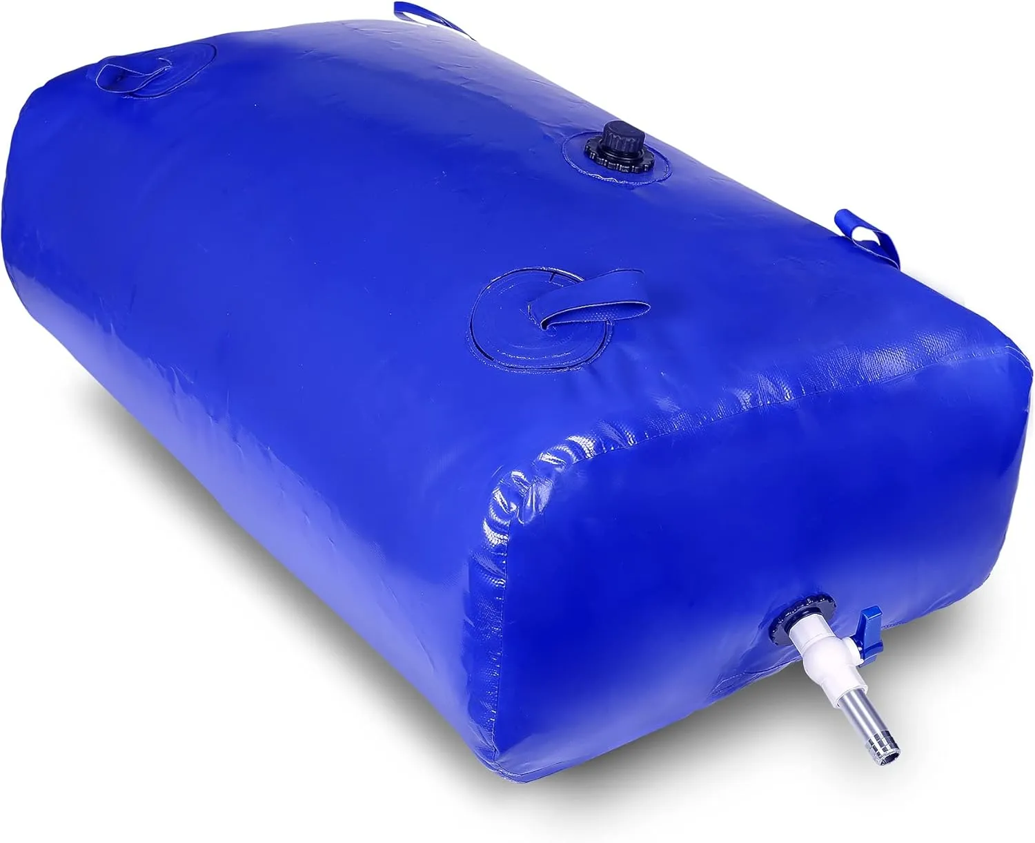 MXQMKL 2480 L/650 gal Water Bladder Storage Containers, Foldable Portable Water Tank Large Capacity Soft Water Bag, Drought Resistance, Fire Prevention, Emergency Water