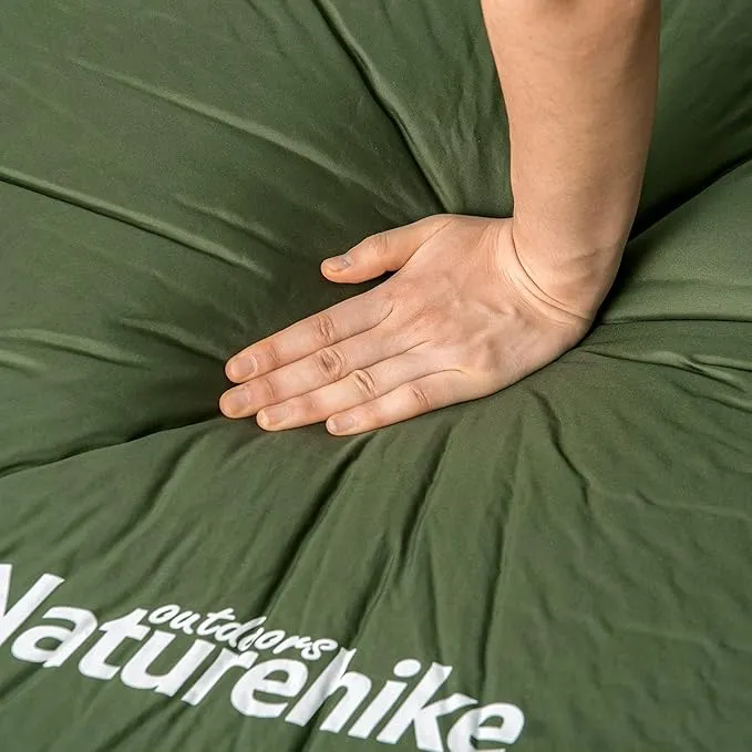 Naturehike Sleeping Pad, 2 inch Thick Self Inflating Sleeping Pad for Camping, Durable Camping Mattress Connectable with Multiple, Lightweight Sleeping Mats for Backpacking, Tent, Hammock, Hiking