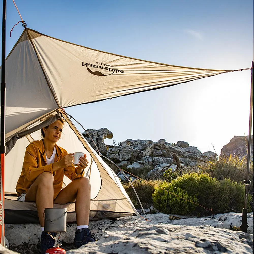 Naturehike VIK 15D Nylon Ultralight Outer Poles Tent NH19ZP003-1