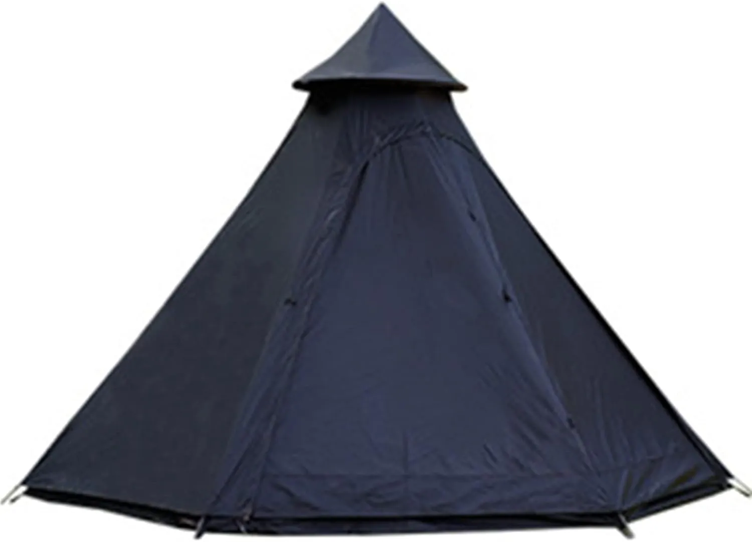 NIEH Tents for Camping 4 Person, Pyramid Teepee Tent Adult Tent Double Layers Indian Tent Yurt Tent Tower Post Bell Tent for Outdoor Family Trip Hello