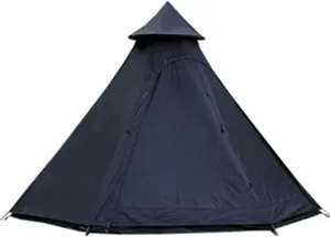 NIEH Tents for Camping 4 Person, Pyramid Teepee Tent Adult Tent Double Layers Indian Tent Yurt Tent Tower Post Bell Tent for Outdoor Family Trip Hello