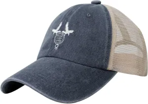 Norse Ravens Vegvisir Hats Denim Mesh Baseball Caps Trucker Hats