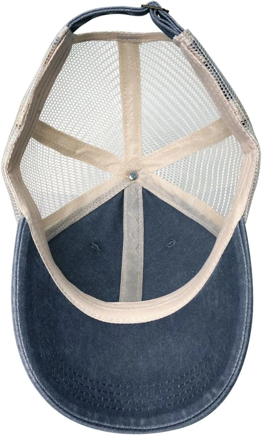 Norse Ravens Vegvisir Hats Denim Mesh Baseball Caps Trucker Hats