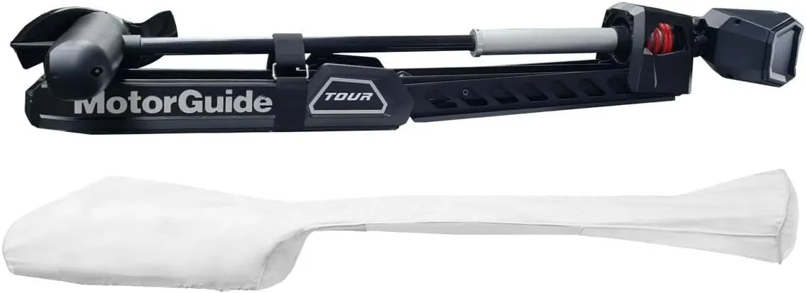 Oceansouth Custom Cover Designed for MOTORGUIDE Trolling Motors.(Cover Compatible with MotorGuide Tour Freshwater 82lb 45" White)