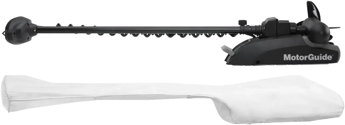 Oceansouth Custom Cover Designed for MOTORGUIDE Trolling Motors.(Cover Compatible with MotorGuide Xi3 Wireless Freshwater 70lb 60" White)