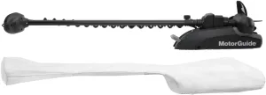 Oceansouth Custom Cover Designed for MOTORGUIDE Trolling Motors.(Cover Compatible with MotorGuide Xi3 Wireless Freshwater 70lb 60" White)