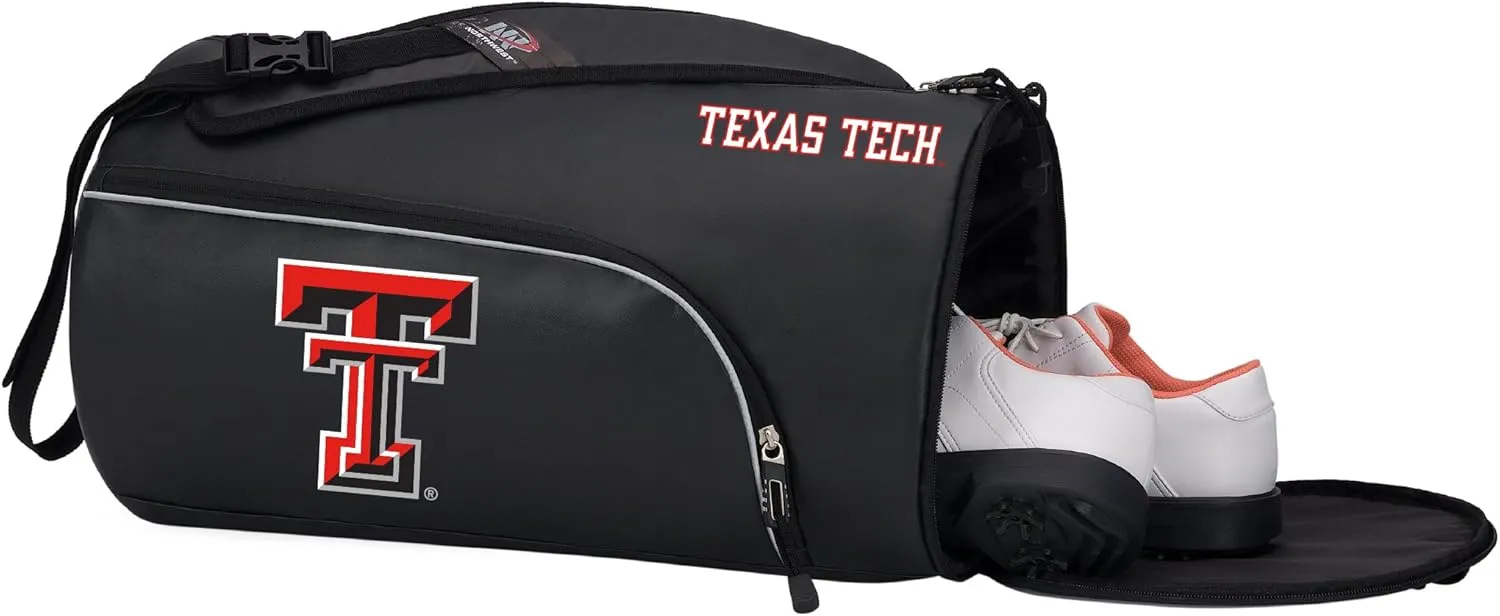 Officially Licensed NCAA "Squadron" Duffel Bag, 20" x 10.75" x 10.75", Multi Color