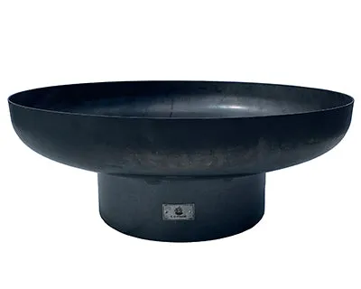 Oil-Rubbed Steel Fire Bowl w/Plate & Gloves by Prime Retreat