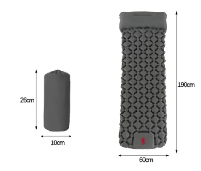 Outdoor Camping Press Inflatable Sleeping Pad