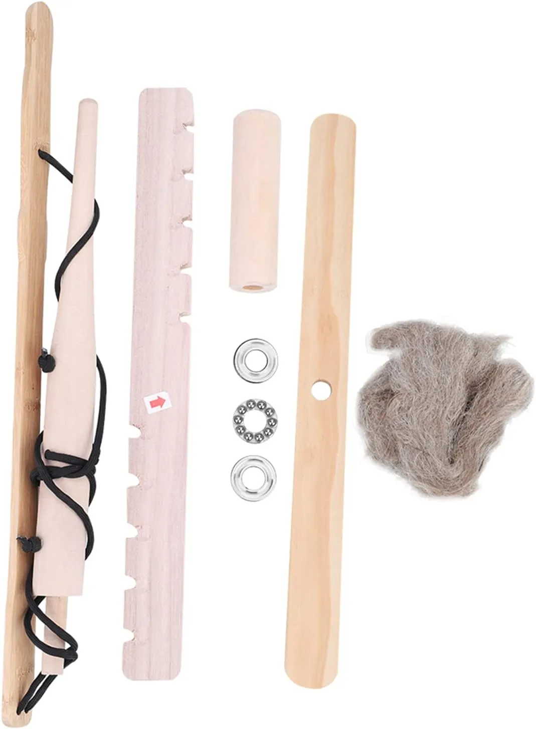Outdoor Emergency Fire Making Tool, Lightweight Wood Drilling Ignitor Kit, Patience Development for Camping Enthusiasts (Universal)