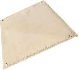 Outdoor Fireproof Blanket Fiberglass Camping Fire Resistance Mat Lightweight Portable Insulation for Picnic High-Temperature