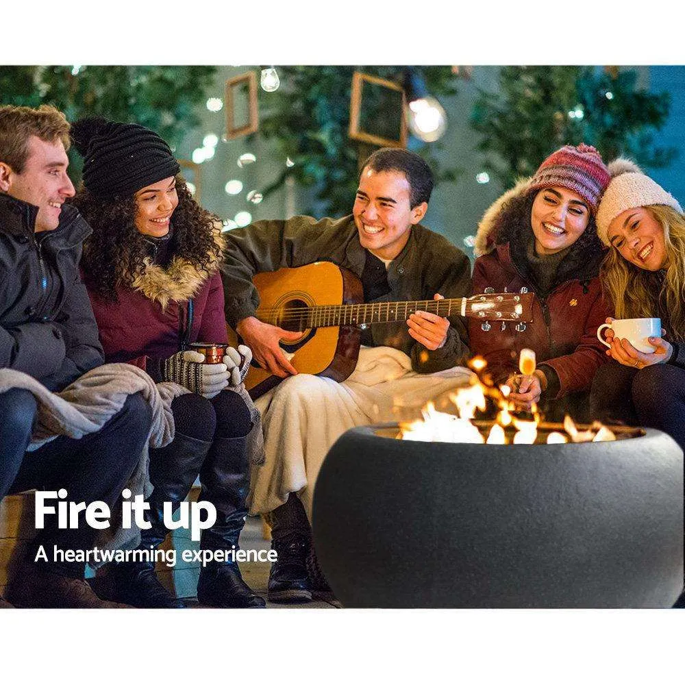 Outdoor Portable Fire Pit Bowl — 61 cm