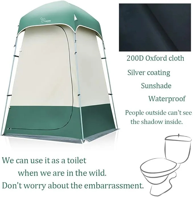 Outdoor Shower Tent Changing Room Privacy Portable Camping Shelters
