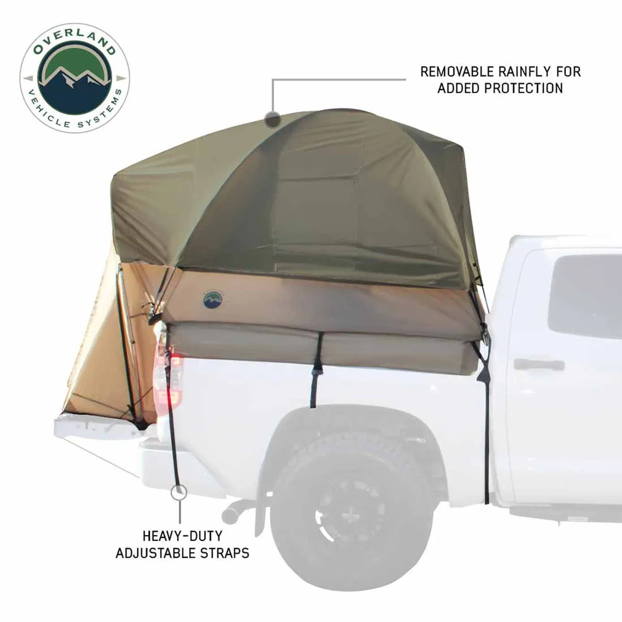 Overland Vehicle Systems LD TACT Truck Bed Tent