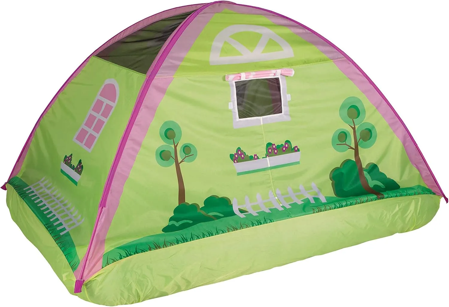 Pacific Play Tents 19600 Kids Cottage Bed Tent Playhouse - Twin Size