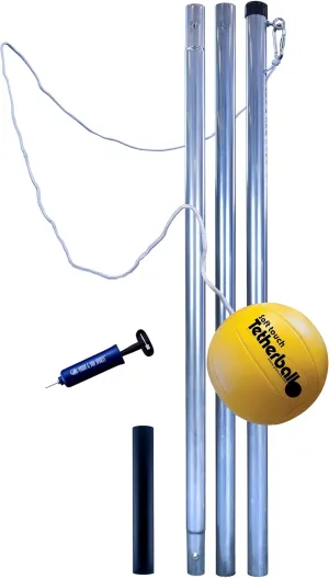 Park & Sun Sports Permanent Outdoor Tetherball Set with Accessories