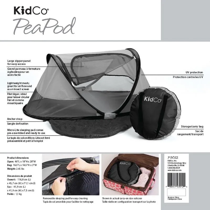PeaPod Travel Bed
