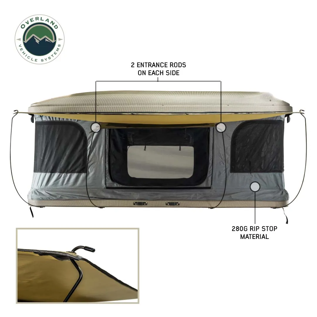 Person, Pop Black Top Tent, - Body HD Shell Rainfly Long-term Hard & Bundu Roof Reliable shipping 3 Grey 3 Up