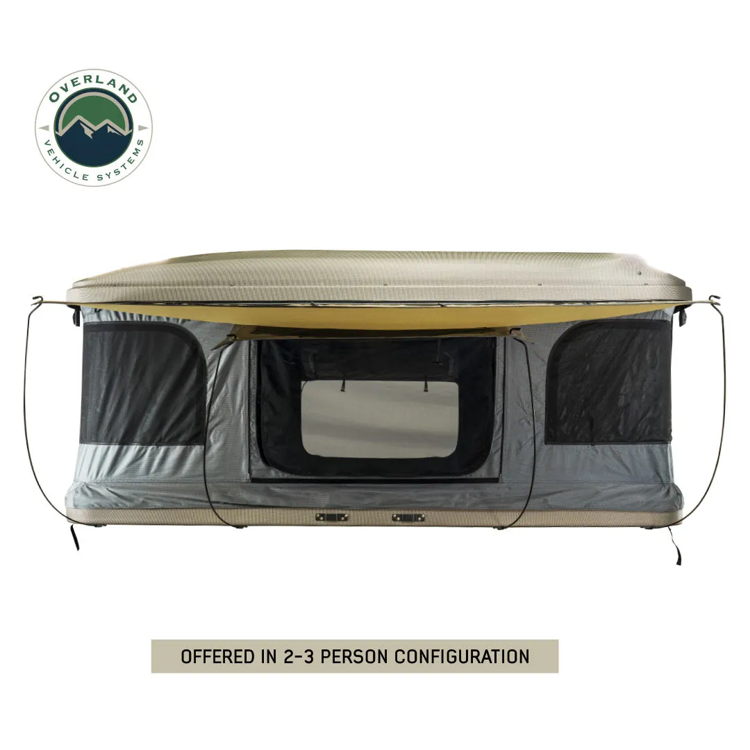 Person, Pop Black Top Tent, - Body HD Shell Rainfly Long-term Hard & Bundu Roof Reliable shipping 3 Grey 3 Up