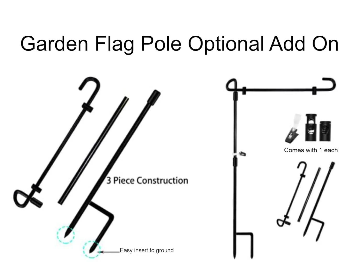 Personalized camper Garden Flag for Campsite, Custom outdoor camping decoration sign, unique yard decor for RV travel trailer, Motorhome, tent, camping enthusiasts (Solid Hybrid popup camper trailer)