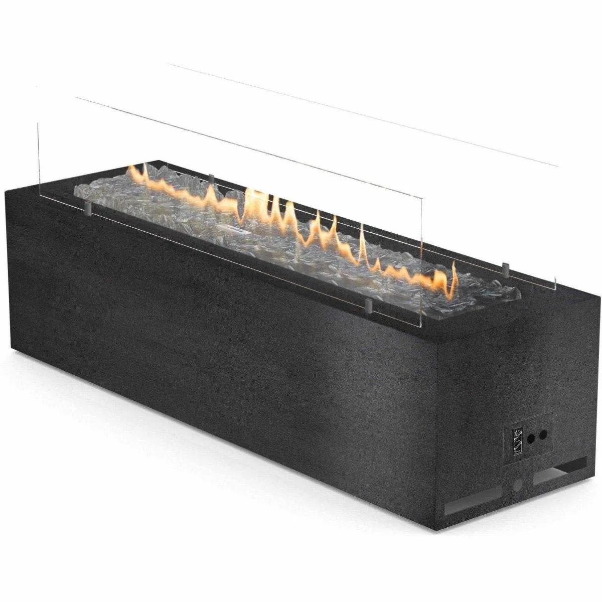 Planika Galio Black Outdoor Gas Fire Pit Automatic
