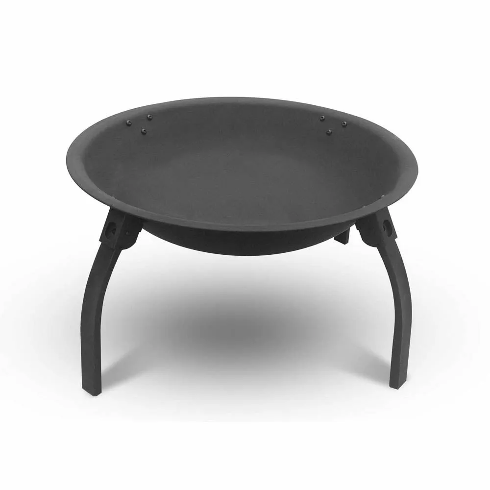 Portable Fire Pit (76cm) 2-in-1 Foldable BBQ Grill
