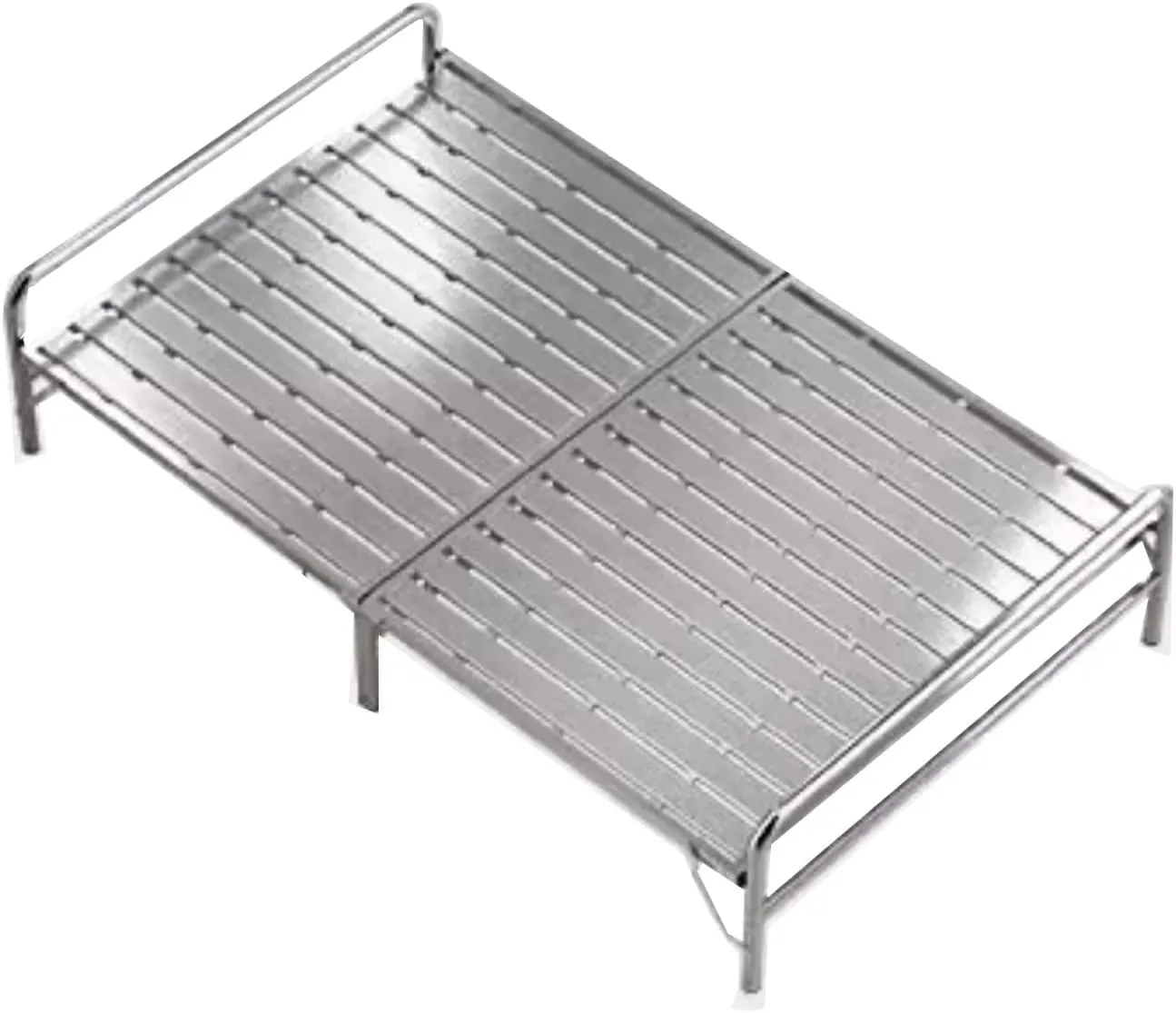 Portable Folding Bed for Adults, Folding Cots for Adults No Assembly Stainless Steel 400kg Loading Cot for Sleeping, Space Saving Fold Up Bed for Easy Storage(60cm)