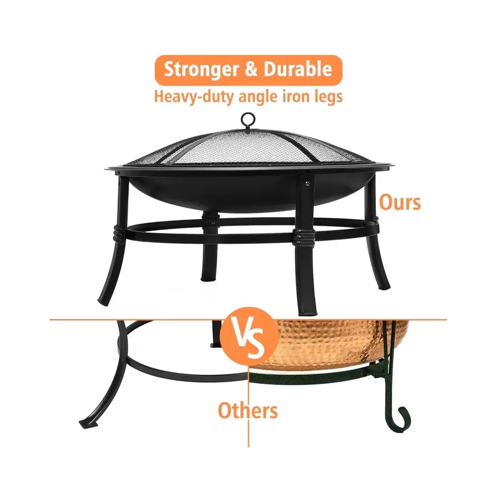 Portable Wood Burning Fire Bowl Heater for Camping