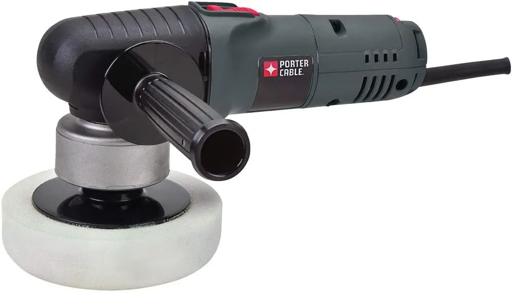 PORTER-CABLE Car Polisher and Buffer, 6-Inch, Orbital, Variable Speed (7424XP)