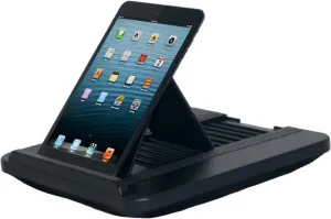 Prop 'n Go Slim - Universal Portable Electronic Device Stand (Black, Memory Foam, 14 Adjustable Angles, Fits iPad, iPhone, Tablets, eReaders, Laptops up to 10 lb)