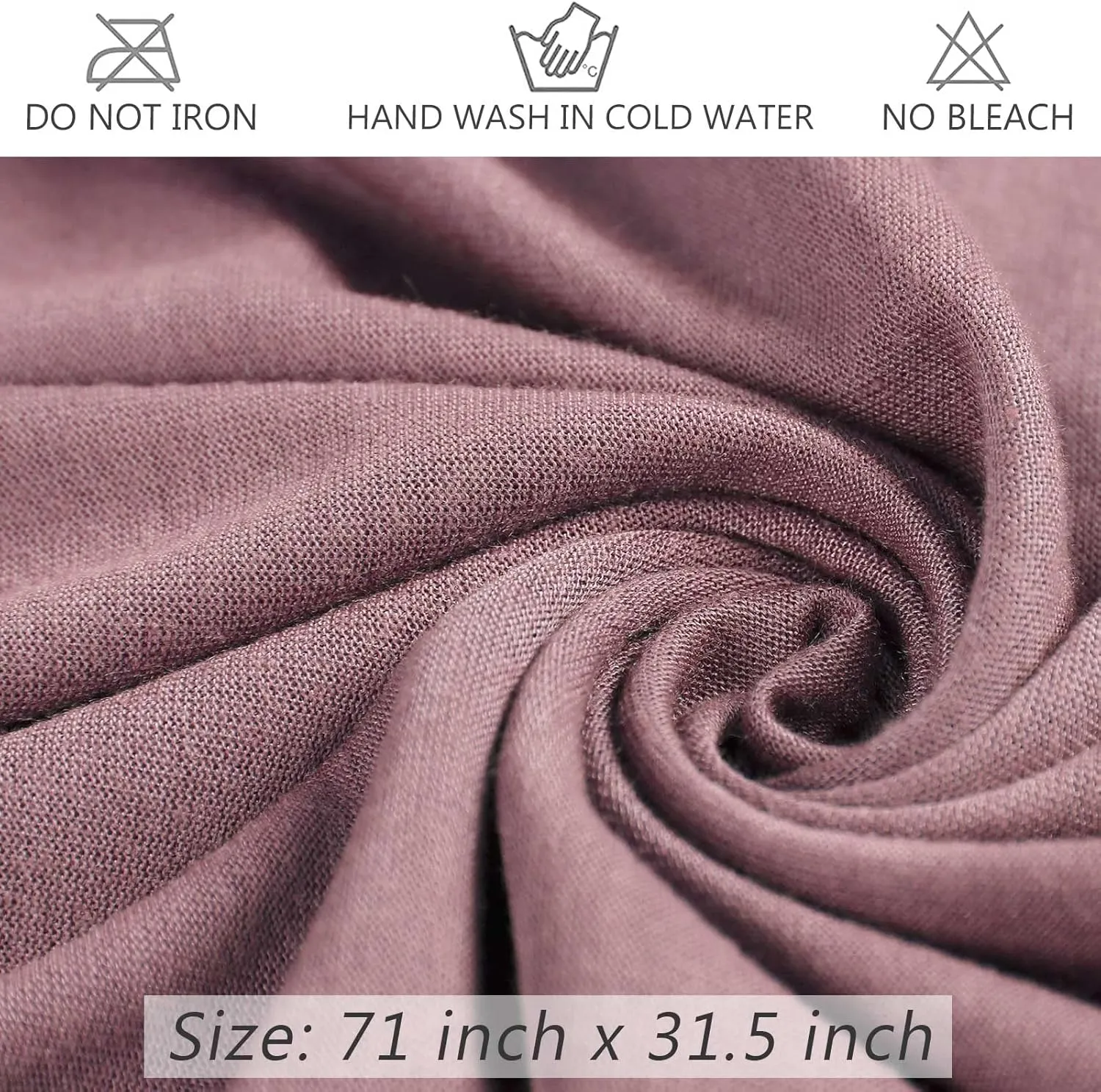 PWEOUKE Head Wraps for Black Women African Head Wrap Lightweight for Women Long Plain Turban Hair Scarf Scarves