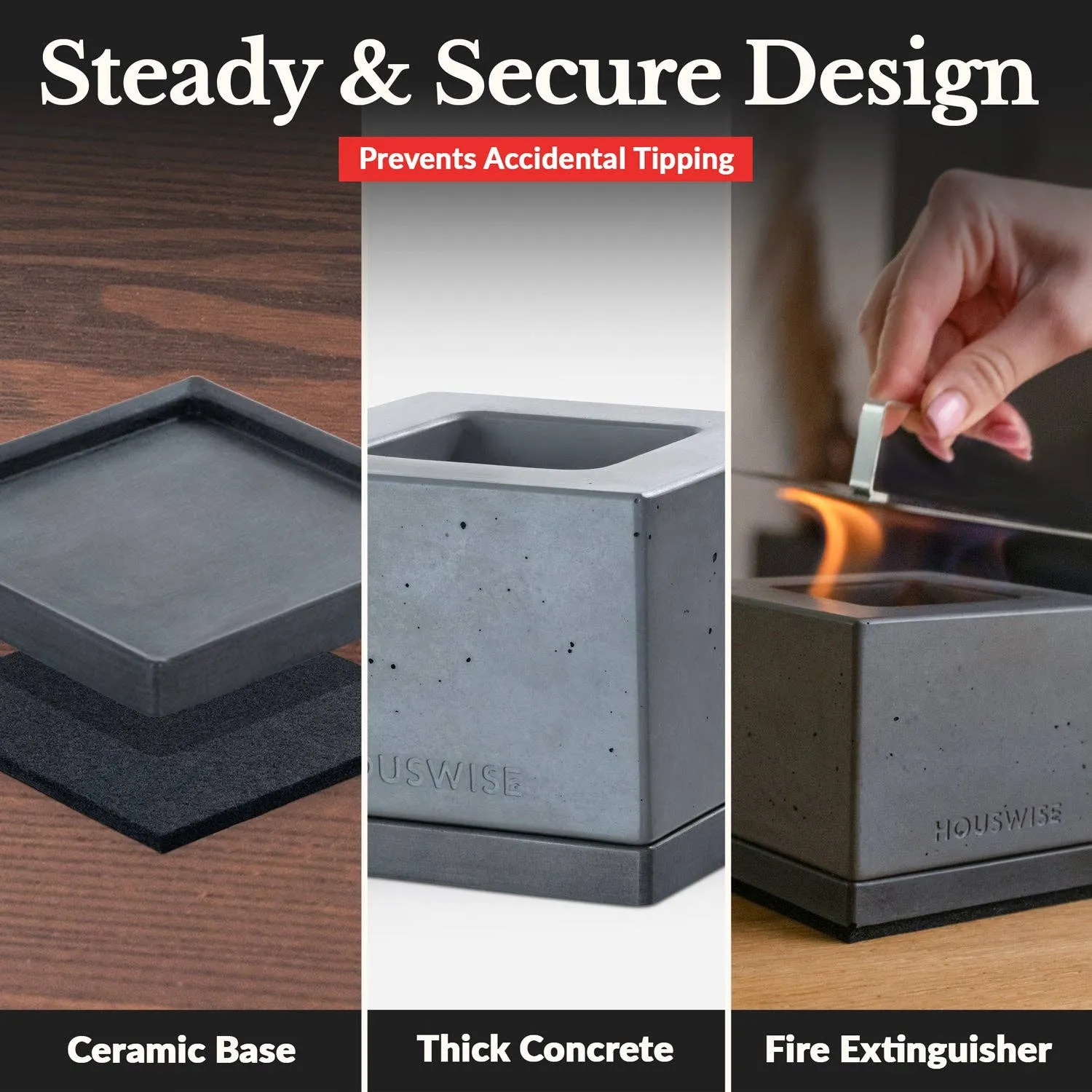 Quad Tabletop Fire Pit