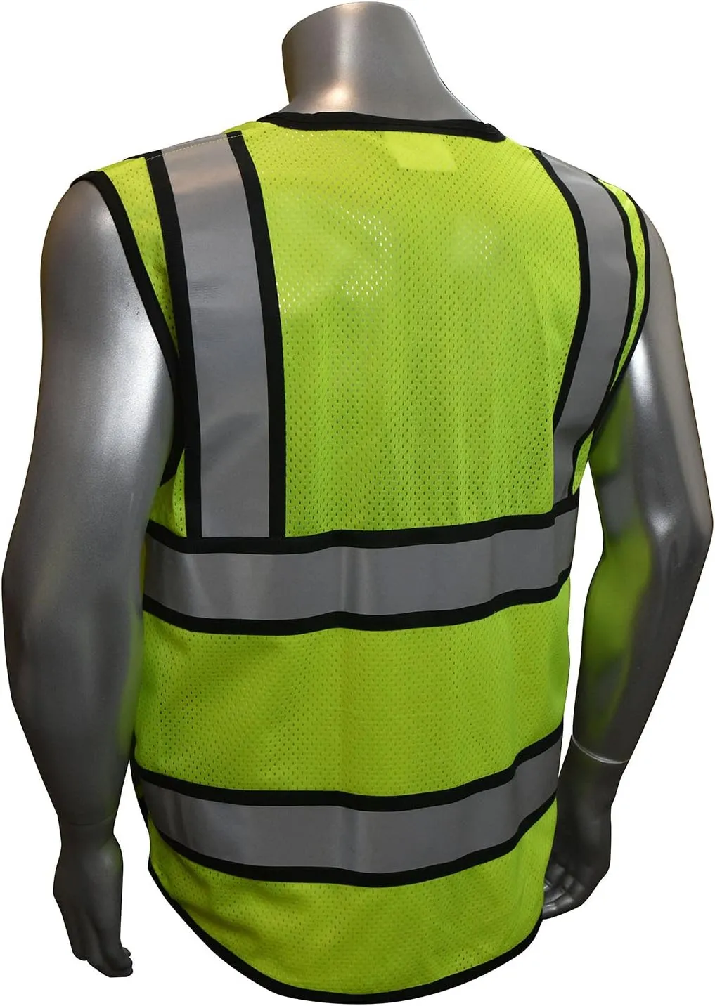 Radians SV65 Heavy Duty Surveyors Safety Vest with Zipper, Large Plan Pocket, Hi-Viz Green or Hi-Viz Orange