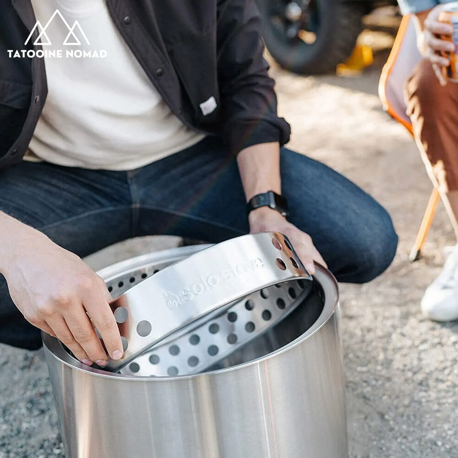Ranger Stand - Portable 304 Stainless Steel Fire Pit Base