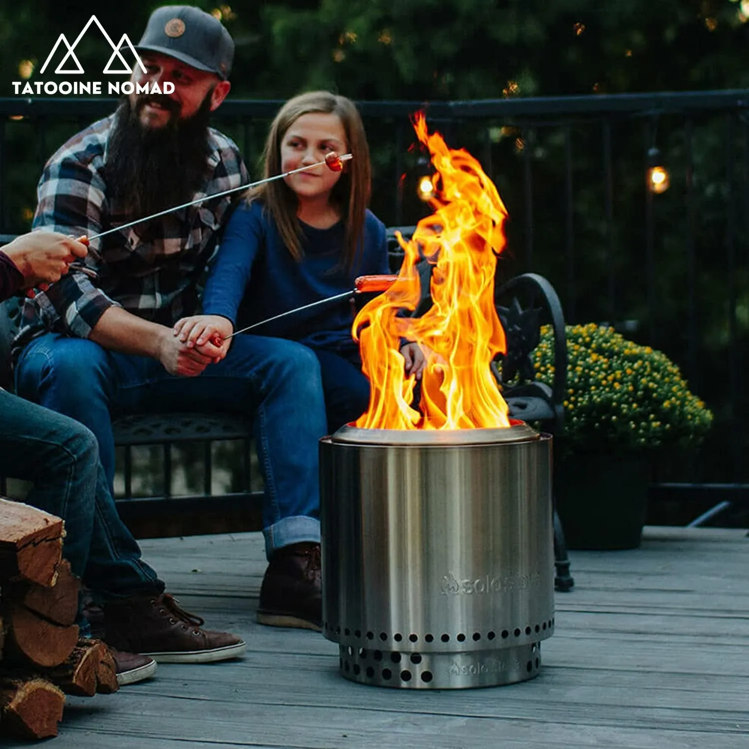 Ranger Stand - Portable 304 Stainless Steel Fire Pit Base