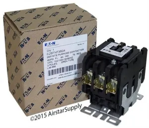 Replacement for Furnas 42EF35AFBCI - Replaced by Eaton/Cutler Hammer C25FNF360A 50mm DP Contactor, 3-Pole, 60 Amp, 120 VAC Coil Voltage