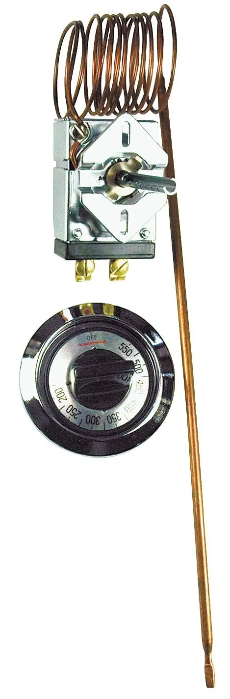 Robertshaw 5300-651 175-550 Electric Thermostat, 60" Cap Copper