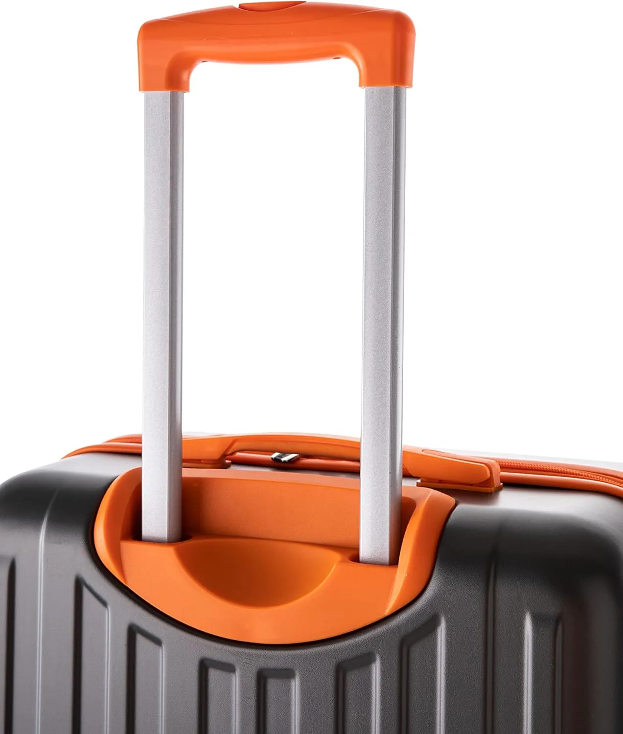 Rockland Paris Hardside Luggage with Spinner Wheels, Charcoal, 3-Piece Set (20/24/28)