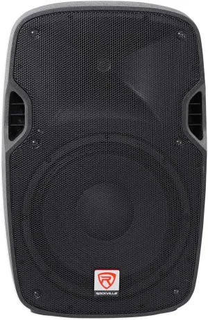 Rockville SPGN128 12 Inches Passive 1200W DJ PA Speaker ABS Lightweight Cabinet 8 Ohm Black