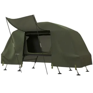 Rootz 2-in-1 Camping Bed with Waterproof Tent - Outdoor Sleeping Solution - Portable Camp Bed - High Comfort - Waterproof Protection - Convenient Transport - 215cm x 80cm x 125cm