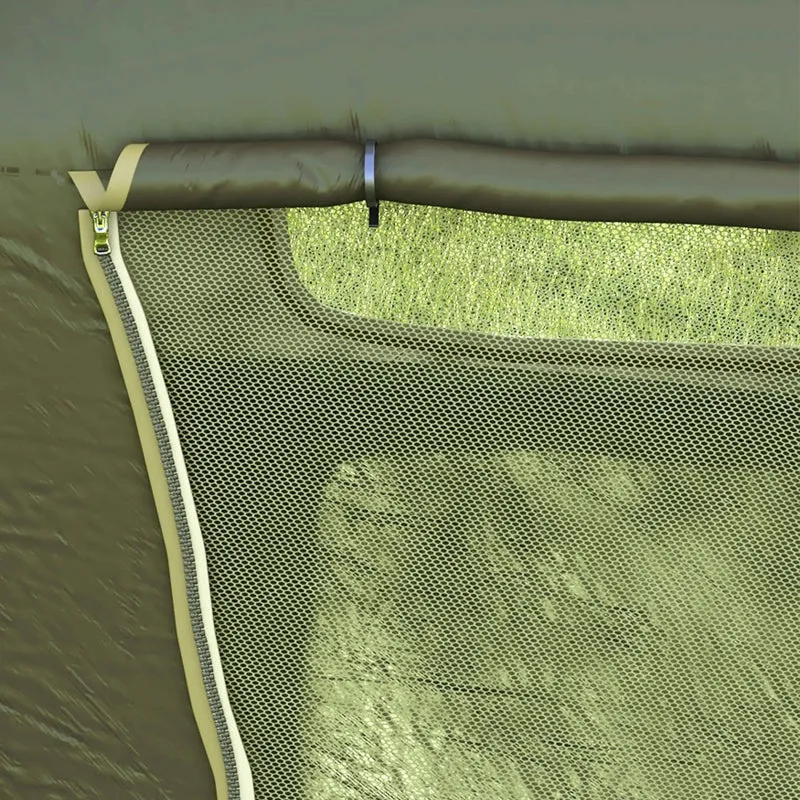 Rootz 2-in-1 Camping Bed with Waterproof Tent - Outdoor Sleeping Solution - Portable Camp Bed - High Comfort - Waterproof Protection - Convenient Transport - 215cm x 80cm x 125cm
