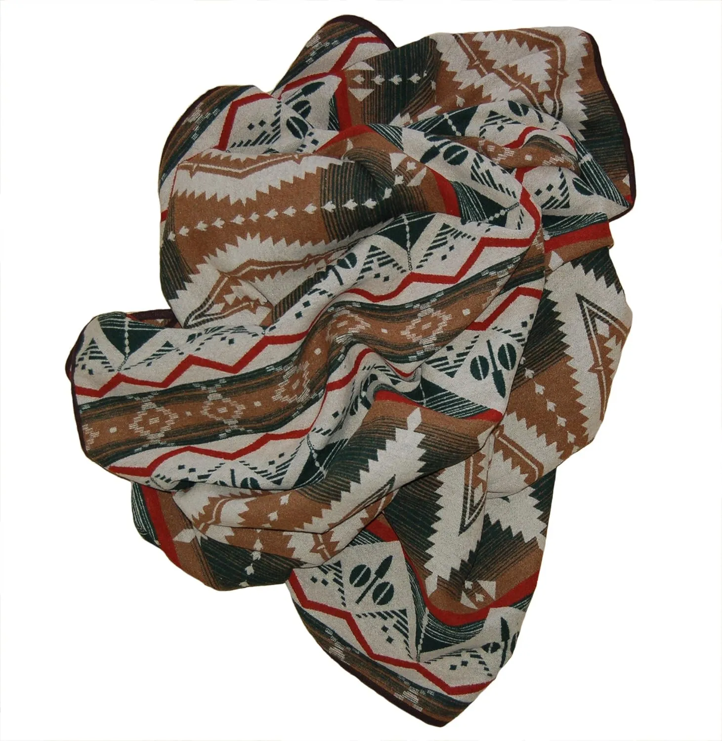 Ruth&Boaz Outdoor Wool Blend Blanket Inka Pattern